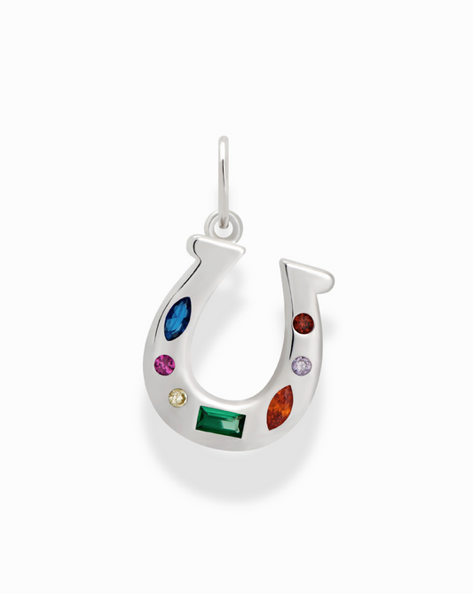 Chantal Horseshoe Charm - Mod + Jo - Jewelry built to last, advanced plating technology