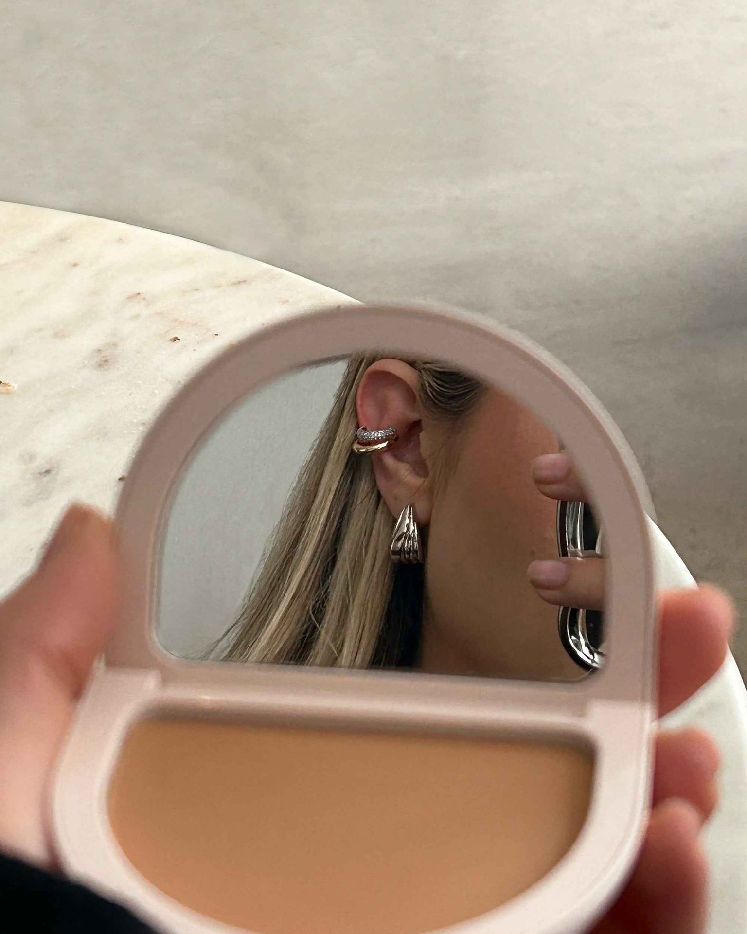 Nyla Pave Ear Cuff