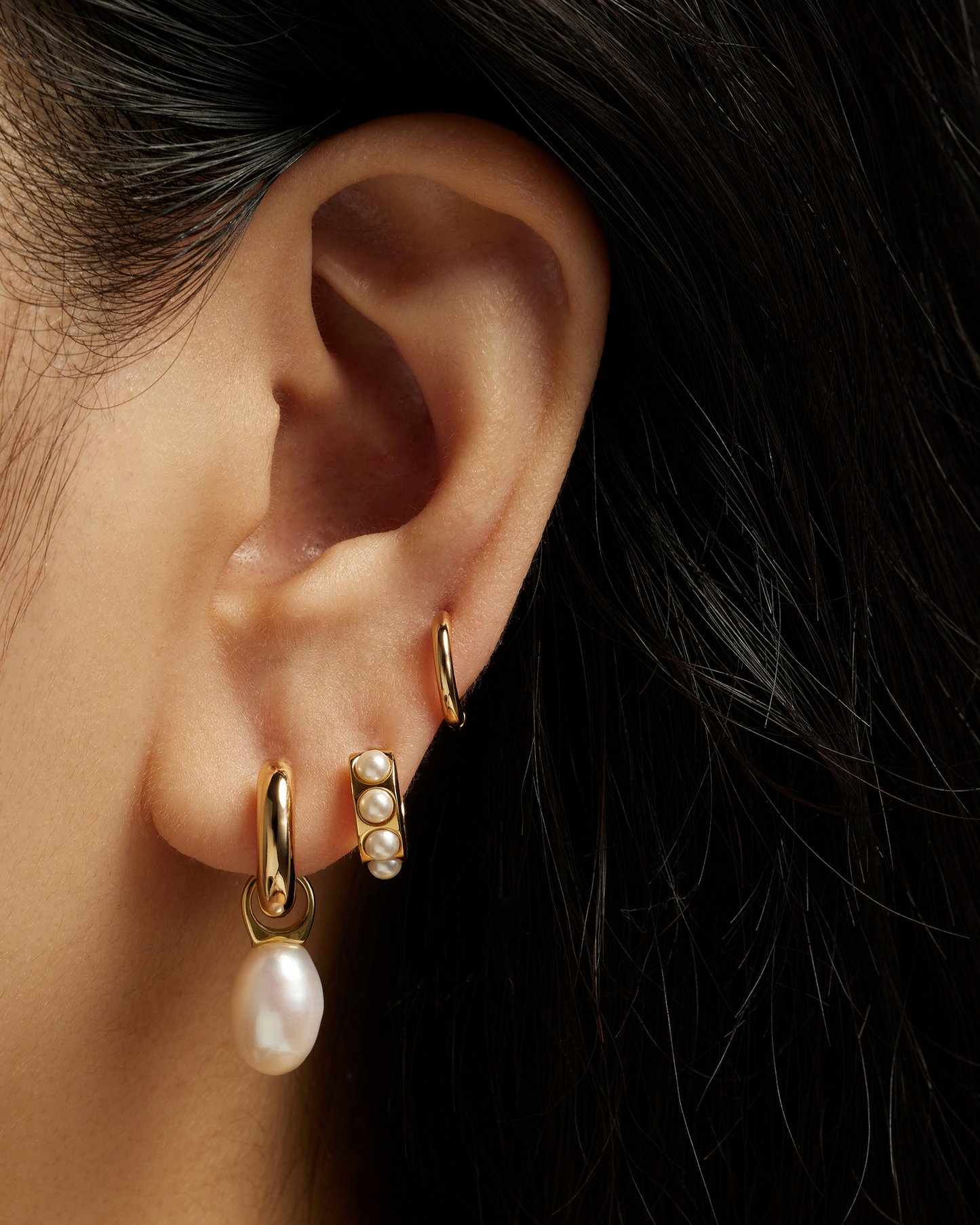 Devyn Pearl Hoops