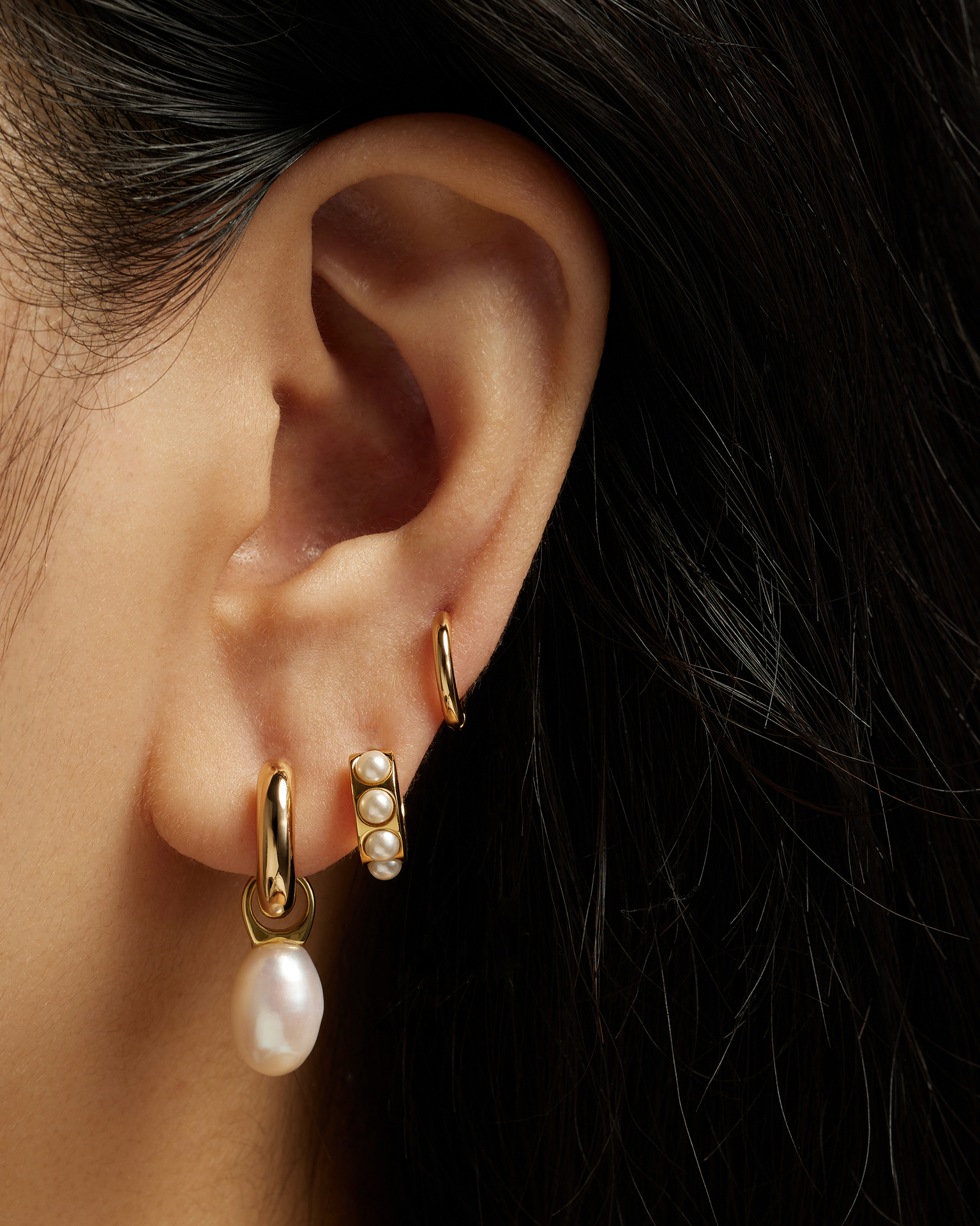 Devyn Pearl Hoops