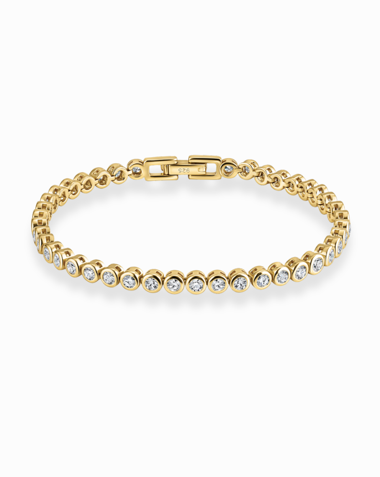 Emma Bezel Tennis Bracelet
