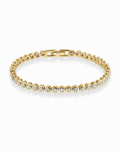Emma Bezel Tennis Bracelet - Mod + Jo