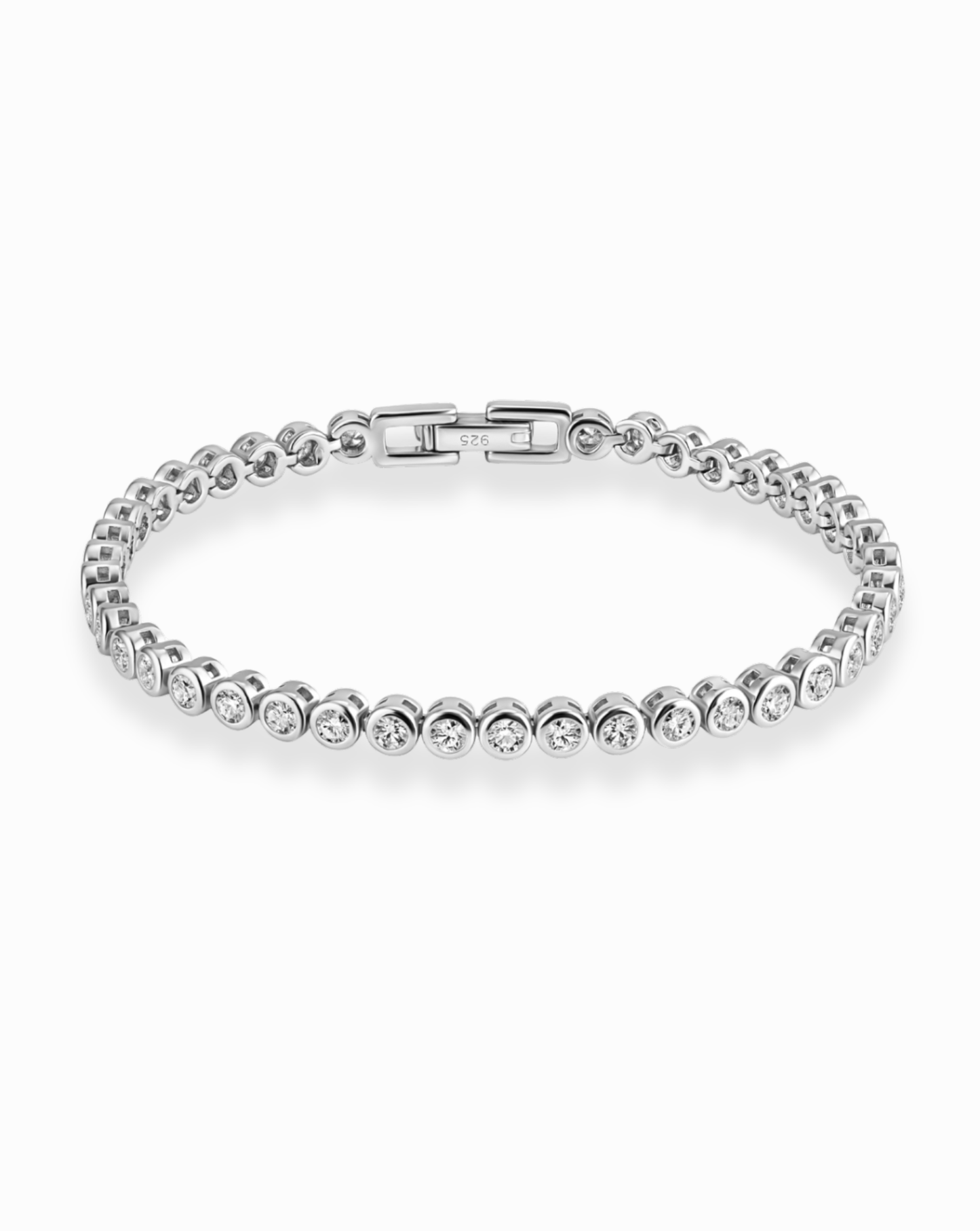 Emma Bezel Tennis Bracelet