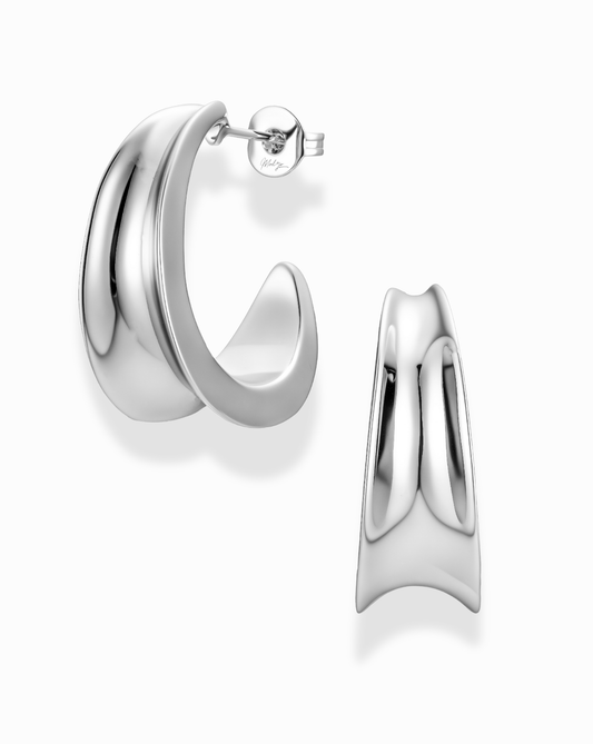Grande Valen Tapered Hoops