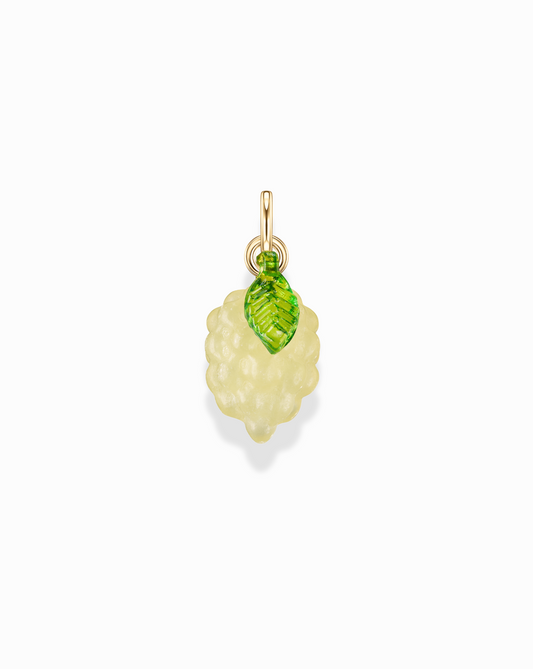 Jodie Gemstone Grape Charm