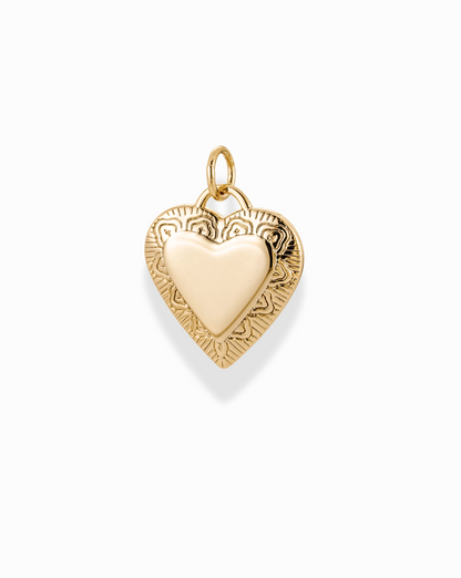 Jordan Heart Charm