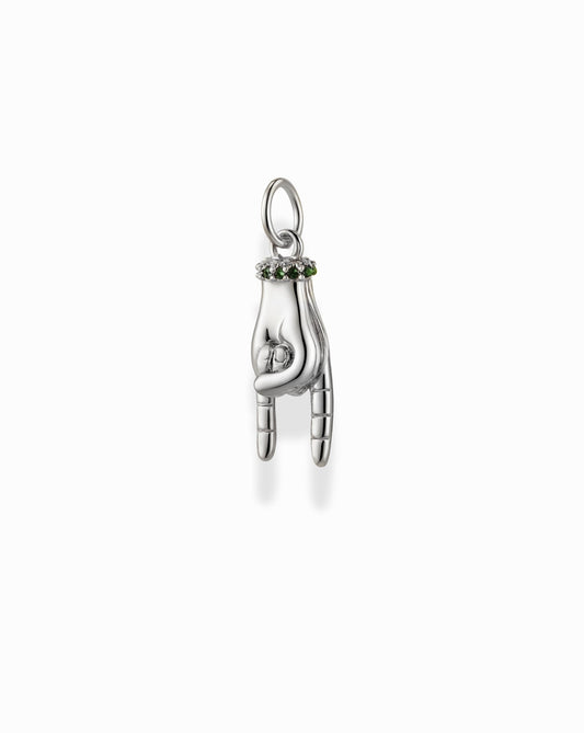 Jude Mano Cornuto Charm - Mod + Jo - Jewelry built to last, advanced plating technology