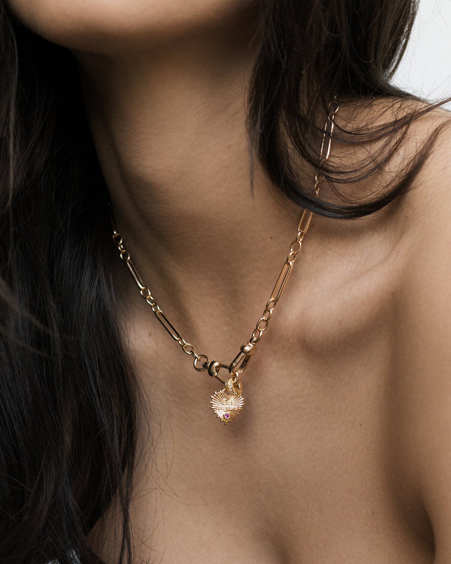 Liam Watch Chain Necklace - Mod + Jo - Jewelry built to last, advanced plating technology