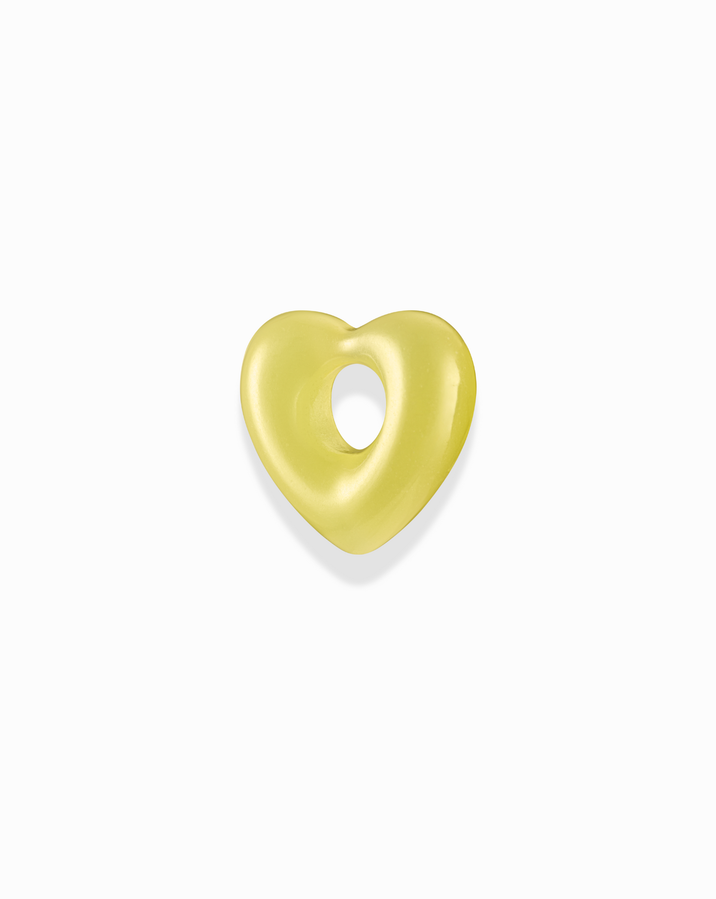 Lola Gemstone Heart Spacer