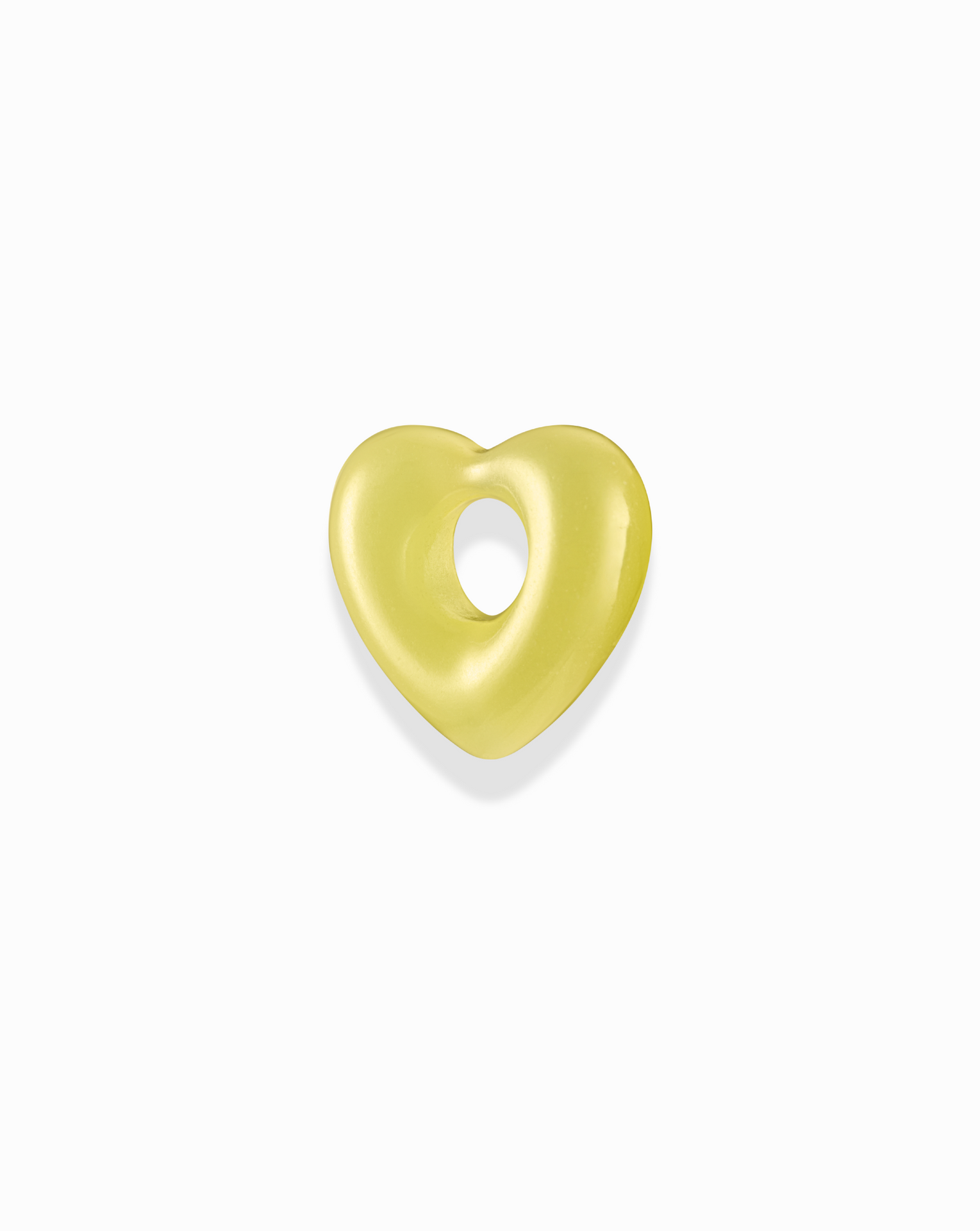 Lola Heart Gemstone Spacer - Mod + Jo - Jewelry built to last, advanced plating technology