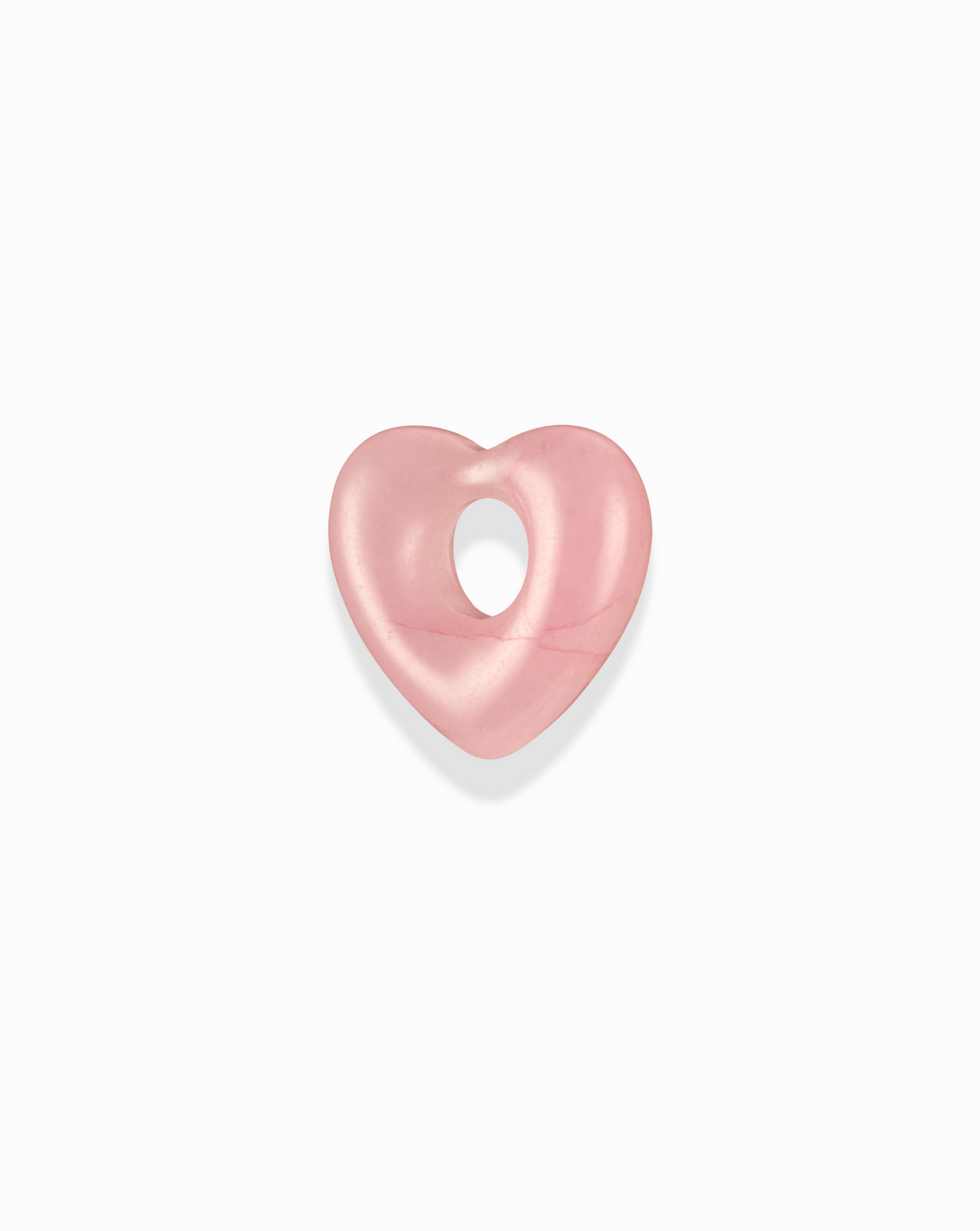 Lola Heart Gemstone Spacer - Mod + Jo - Jewelry built to last, advanced plating technology