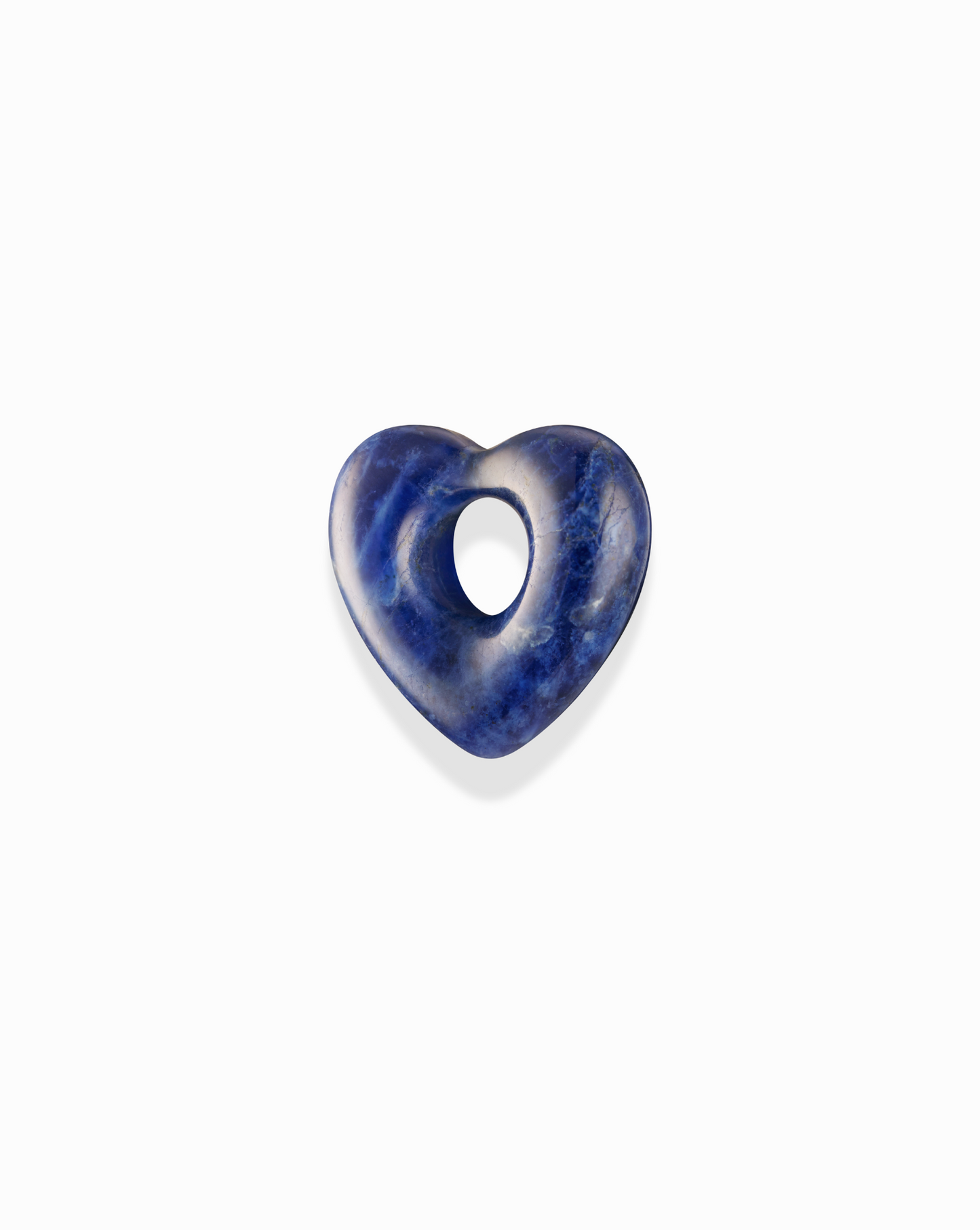 Lola Gemstone Heart Spacer