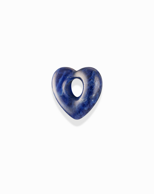 Lola Gemstone Heart Spacer
