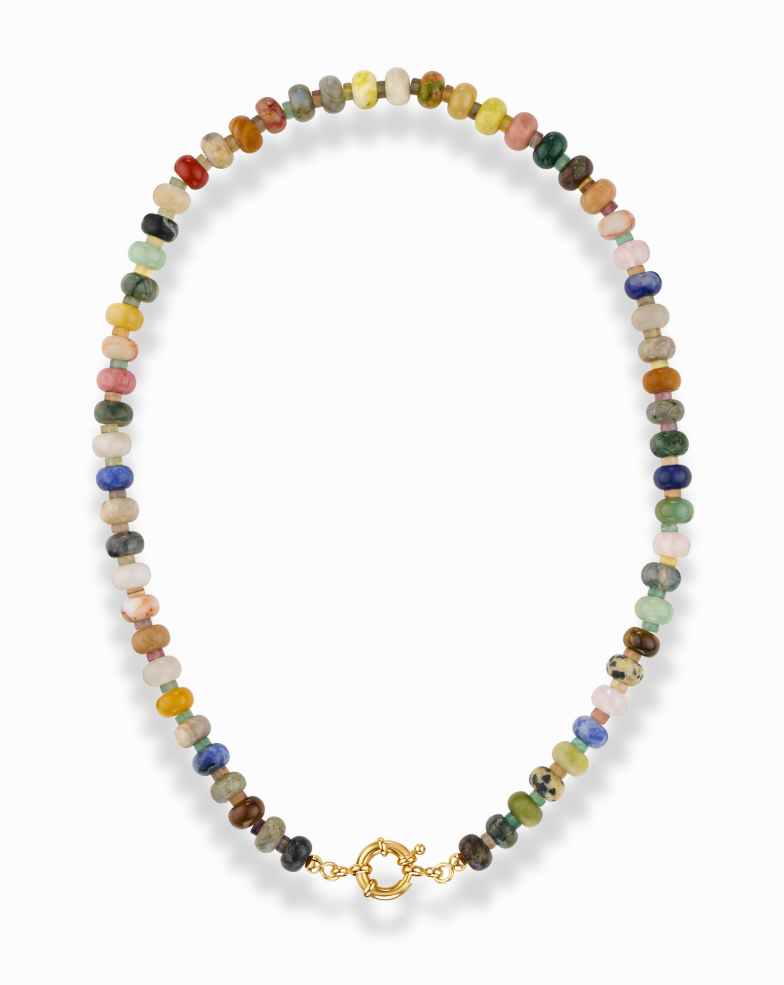 Macey Gemstone Necklace - Mod + Jo - Jewelry built to last, advanced plating technology