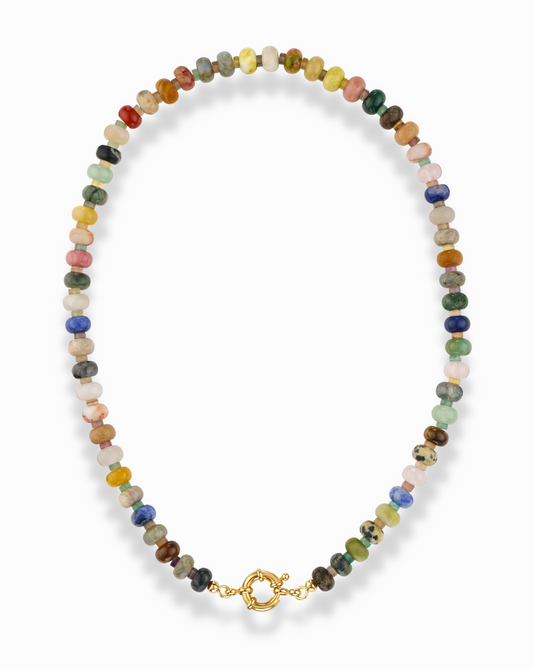 Macey Gemstone Necklace - Mod + Jo - Jewelry built to last, advanced plating technology