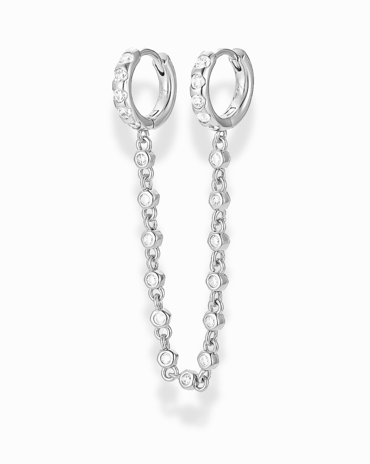 *Pre-order Maren Double Chain Hoops