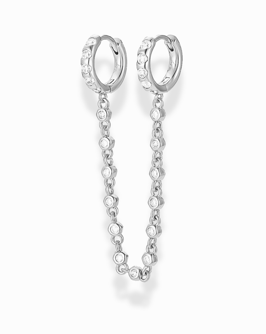 *Pre-order Maren Double Chain Hoops
