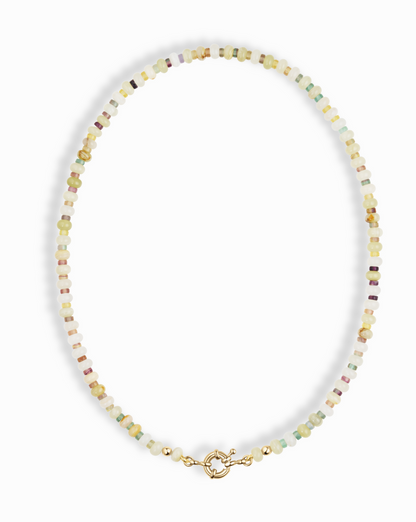 Petite Macey Gemstone Necklace - Mod + Jo - Jewelry built to last, advanced plating technology