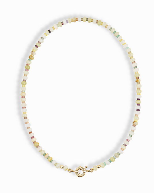Petite Macey Gemstone Necklace - Mod + Jo - Jewelry built to last, advanced plating technology