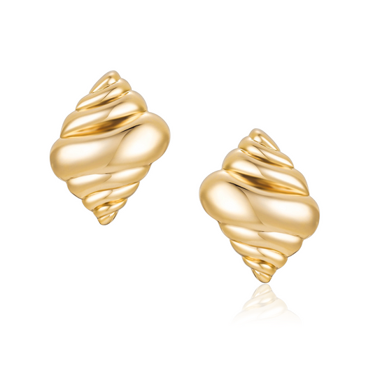 Bliss Shell Statement Studs