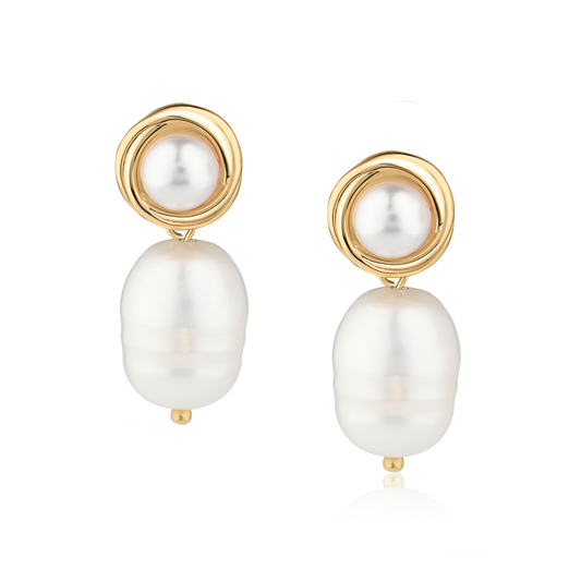 Clara Pearl Earrings