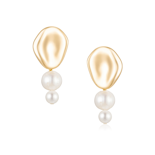 Farrah Pearl Drop Earrings