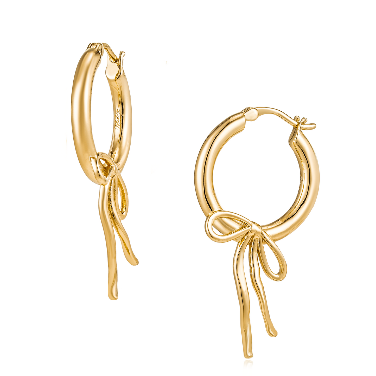 Lisette Bow Hoops