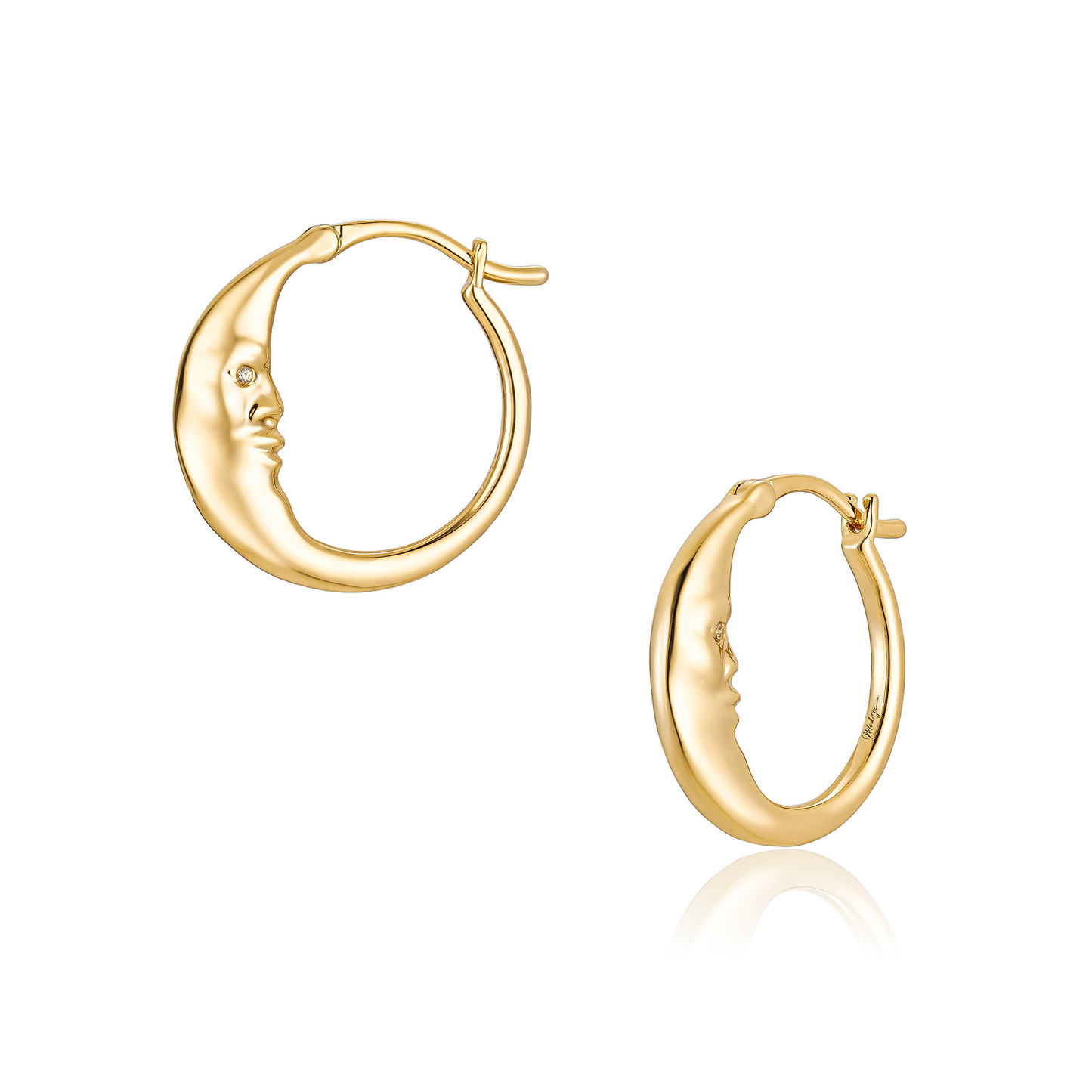 Petite Luna Hoops