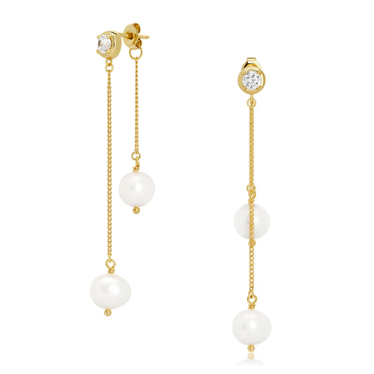 Remi Pearl Drop Earrings