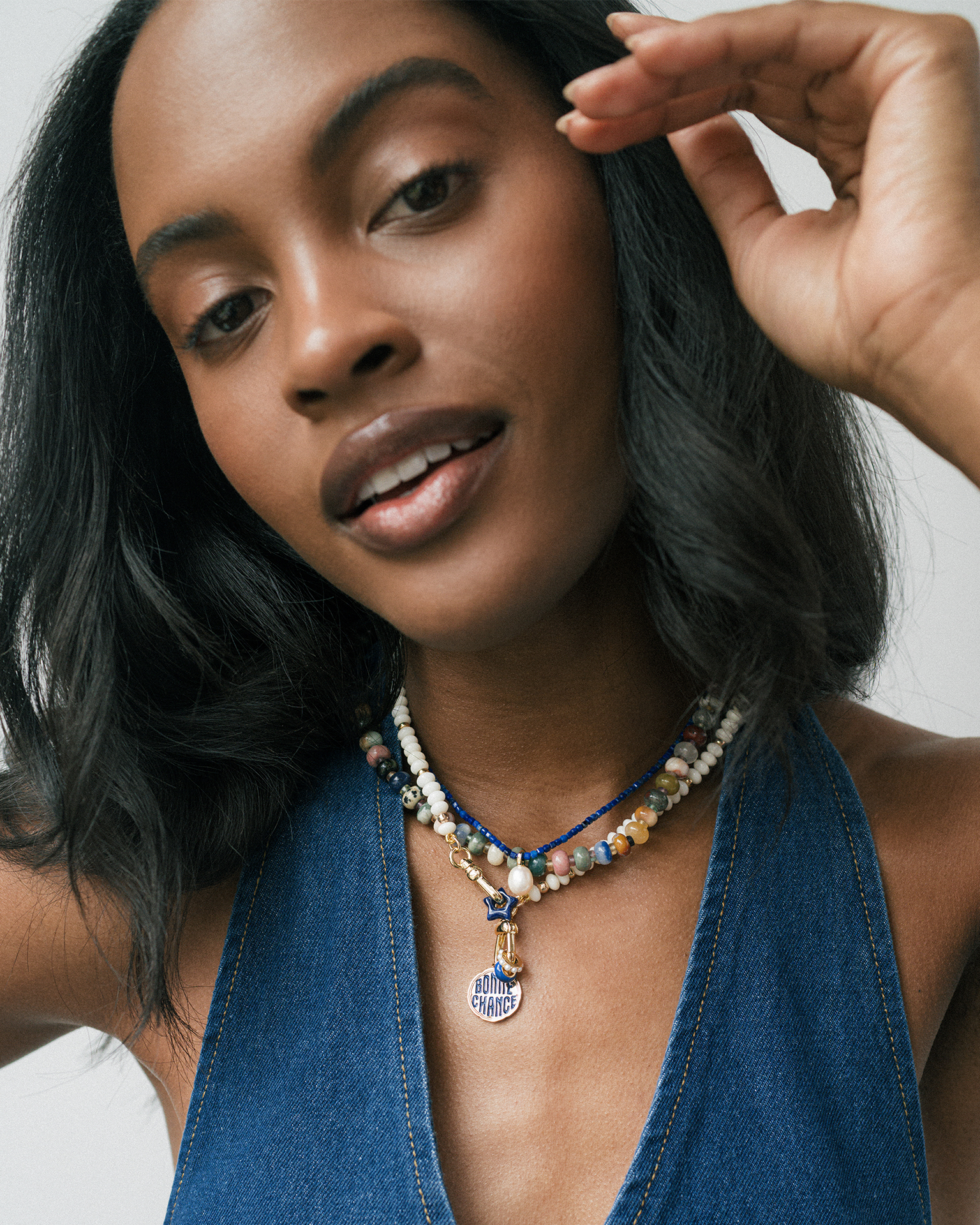 Sonia Gemstone Necklace - Mod + Jo - Jewelry built to last, advanced plating technology
