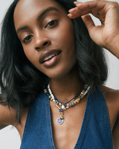 Sonia Gemstone Necklace - Mod + Jo - Jewelry built to last, advanced plating technology