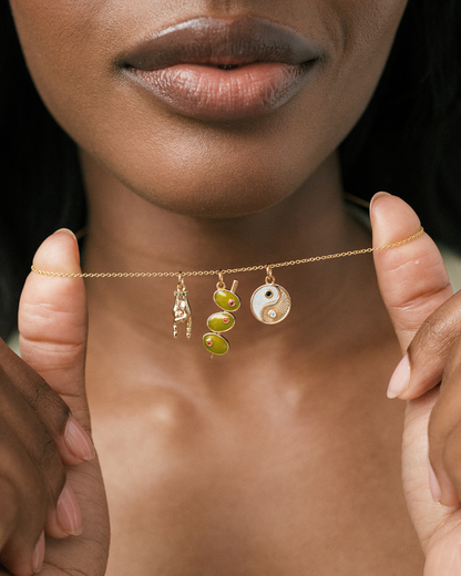 Capri Olives Charm - Mod + Jo - Jewelry built to last, advanced plating technology