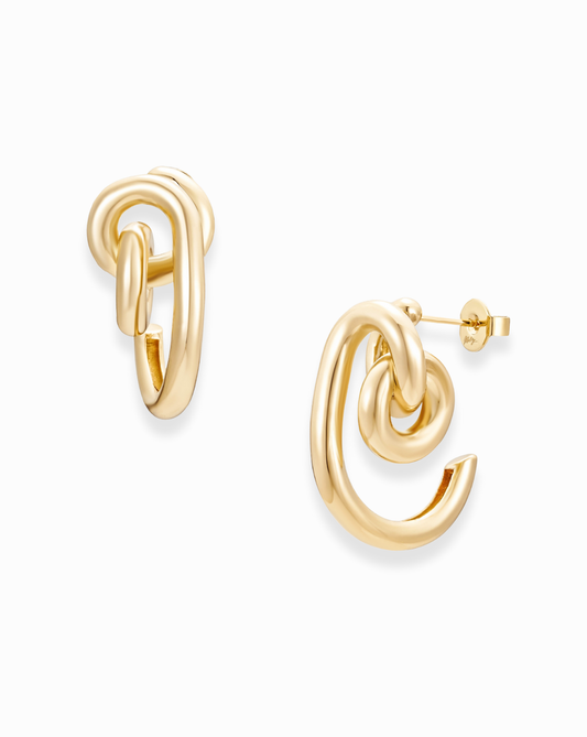 Samara Knot Hoops