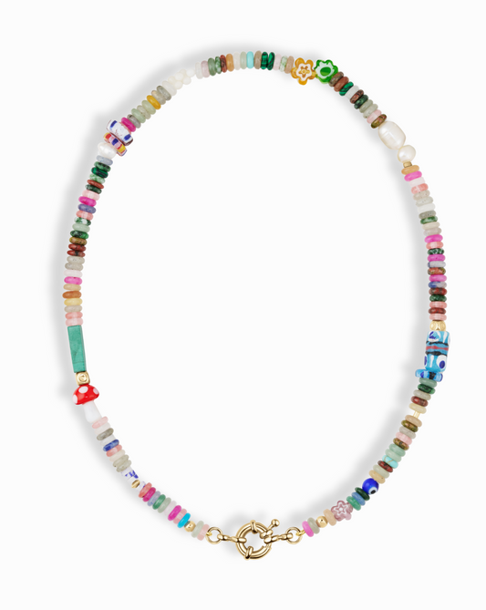 Suki Gemstone Necklace