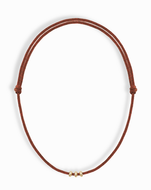 Tommy Cord Necklace - Mod + Jo - Jewelry built to last, advanced plating technology
