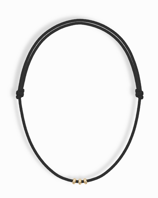 Tommy Cord Necklace - Mod + Jo - Jewelry built to last, advanced plating technology