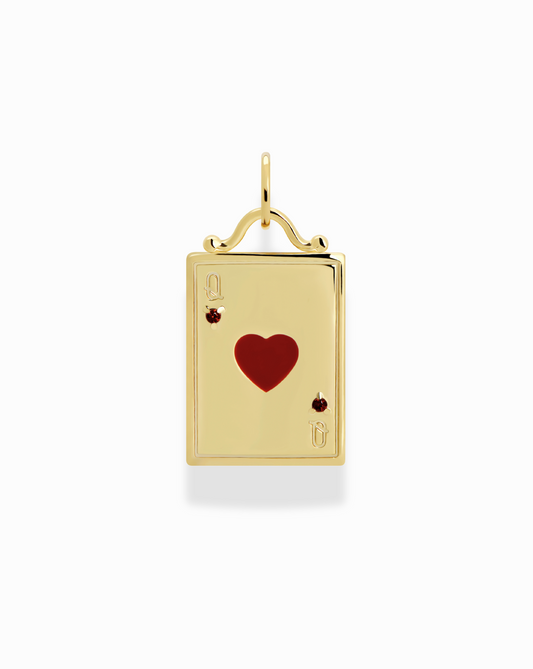 Tory Playing Card Charm