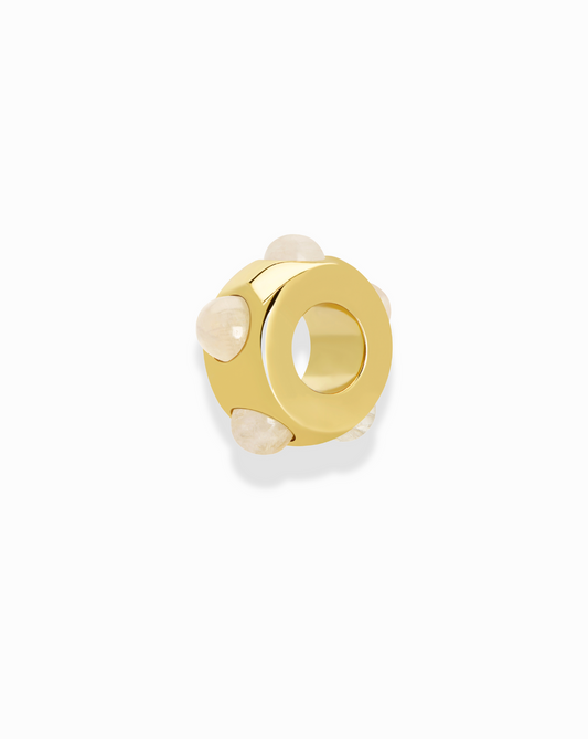Tyler Gemstone Charm Spacer - Mod + Jo - Jewelry built to last, advanced plating technology