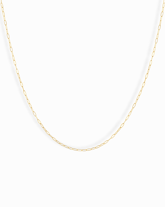 Wylder Paperclip Chain Necklace - Mod + Jo - Jewelry built to last, advanced plating technology
