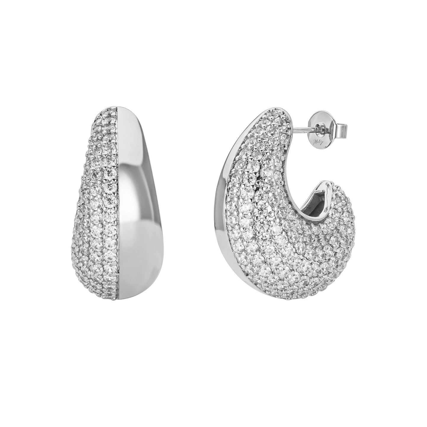 Pave Bobbi Earrings