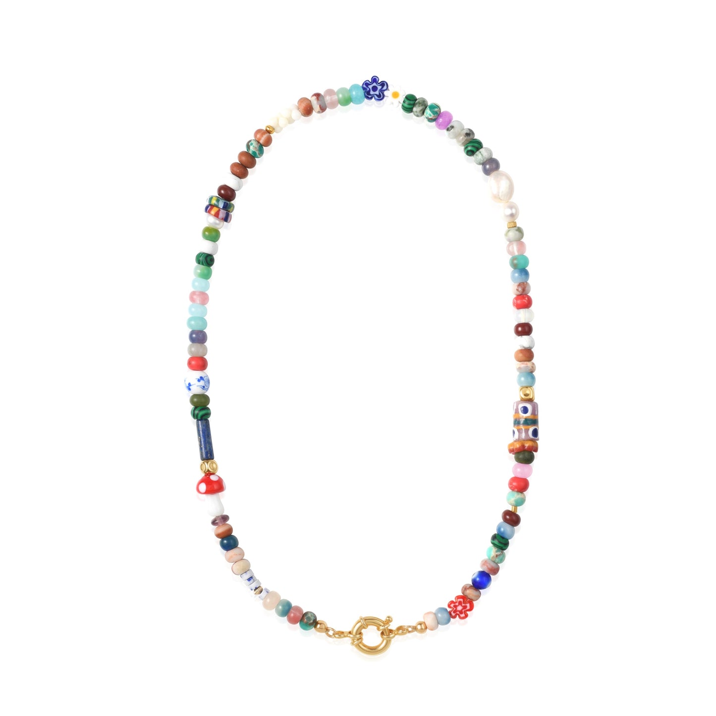 Suki Gemstone Necklace