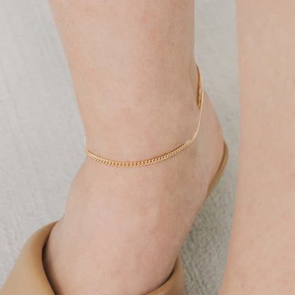 Curb Link Anklet