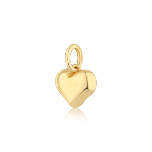 Liza Puffy Heart Charm