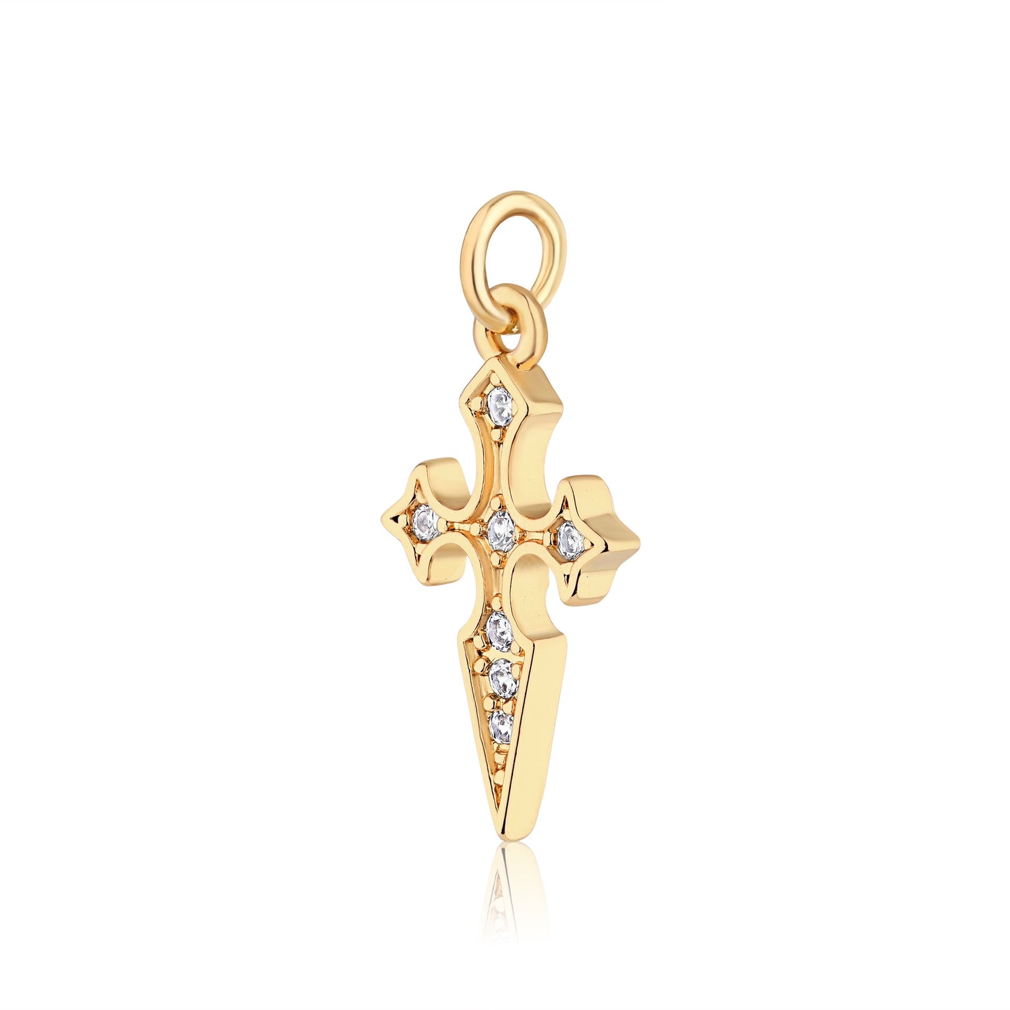 Phaedra Cross Charm