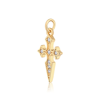 Phaedra Cross Charm