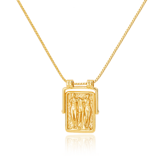 The Three Graces Pendant Necklace