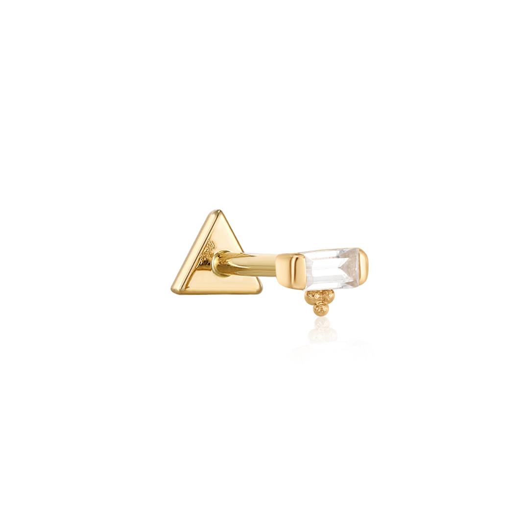 14k Tiny Dancer Stud